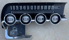 FORD THUNDERBIRD SPEEDOMETER DASH CLUSTER GUAGES CONSOLE CHROME 1964-1966 #10