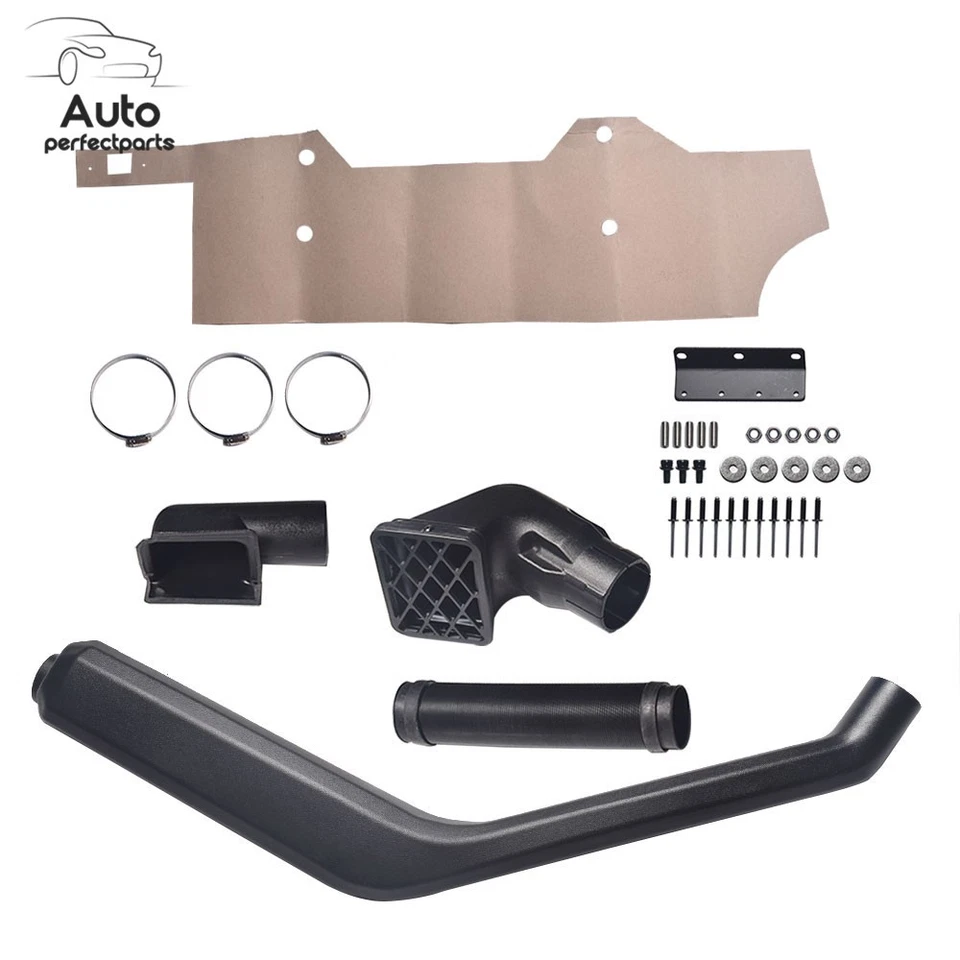 For Jeep Cherokee 1985-2000 4.0L XJ Cold Intake Snorkel System Rolling Head Kit - Image 2 of 4