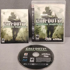 Call of Duty 4 Modern Warfare PS3 Video Game PlayStation 3 Game Of The Year CIB