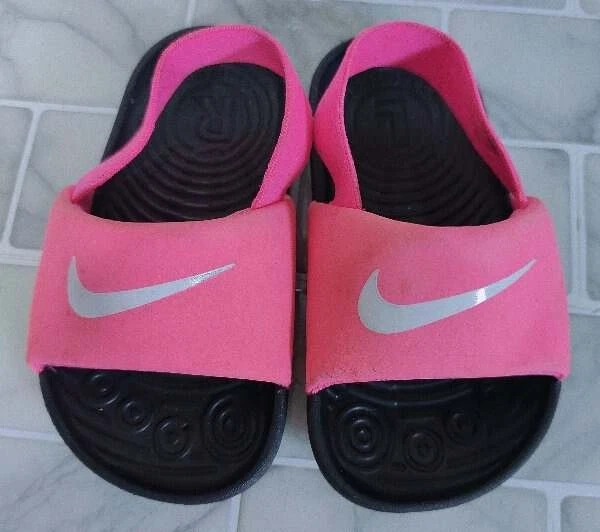 Sandali alla caviglia elasticizzati in neoprene rosa Nike 6C bambina 6