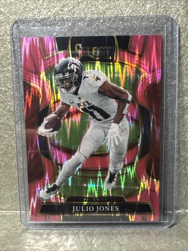 2025 Panini Select - Concourse Julio Jones #49 Pink Shock Prizm
