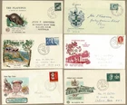 Australia 1959 - 1965 WCS Mixed Lot FDC Cover x6 inc Platypus
