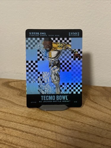 2016 Bo Jackson Battle Arena Tecmo Bowl Sterling Big Pixel Ice #BP440