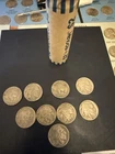 Buffalo Nickels Variety of Dates Full Roll of 40 Pieces All Readable Dates