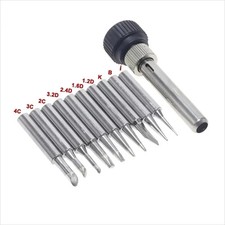 10 Pack Solder Soldering Iron Tips Standard Size Accessories Electrical 900M-T