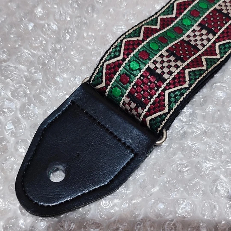 Alça de guitarra Takamine preta jeans ajustável acessórios confortáveis E316 - Imagem 2 de 4