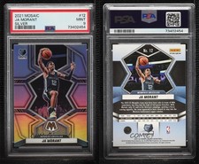 2021-22 Panini Mosaic Silver Prizm Ja Morant #12 PSA 9 MINT