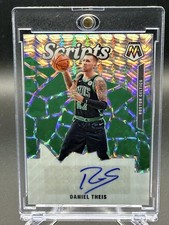 Daniel Theis 2020-21 Panini Mosaic Scripts Green Ice #SC-DTH AU Auto