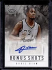 2013-14 Panini Prestige Boris Diaw Bonus Shots Auto Autograph #91 Spurs