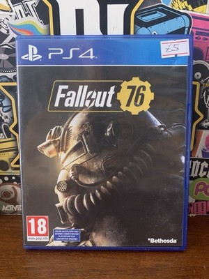 Fallout 76 - Ps4 Sony PlayStation 4 Region 2 PAL Uk Bethesda Videospiel Cert 18