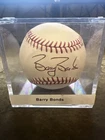 Barry Bonds Autographed Baseball Clean