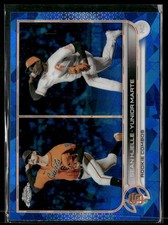 2022 Topps Update #US246 Yunior Marte / Sean Hjelle RCOM Sapphire