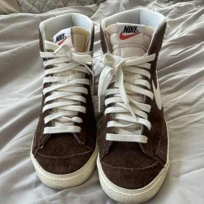 Nike Blazer Mid '77 Vintage Cacao Wow/Sail Suede Mid Top Sneakers DV7006-200