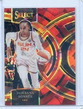 2024 Panini Select WNBA DEWANNA BONNER #129 PREMIER RED ICE PRIZM