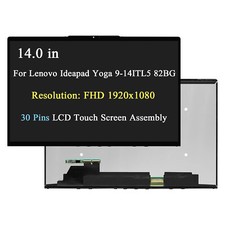 5D10S39665 FHD LCD Touch Screen Assembly for Lenovo Ideapad Yoga 9-14ITL5 82BG