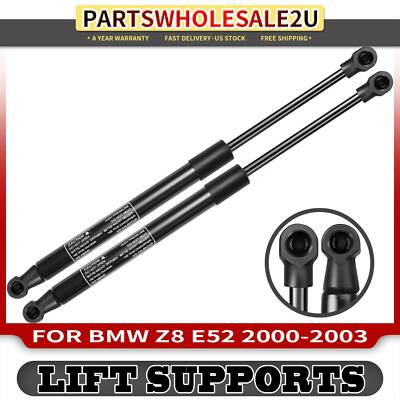 2Pcs Front Hood LH & RH Lift Supports Strut for BMW E52 Z8 2000-2003 Convertible