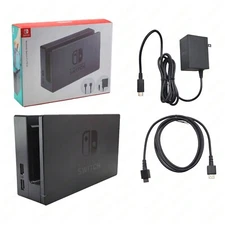 Original Nintendo Switch Dock Set+AC Adaptor+HDMI Cable Set(Ships from the USA)