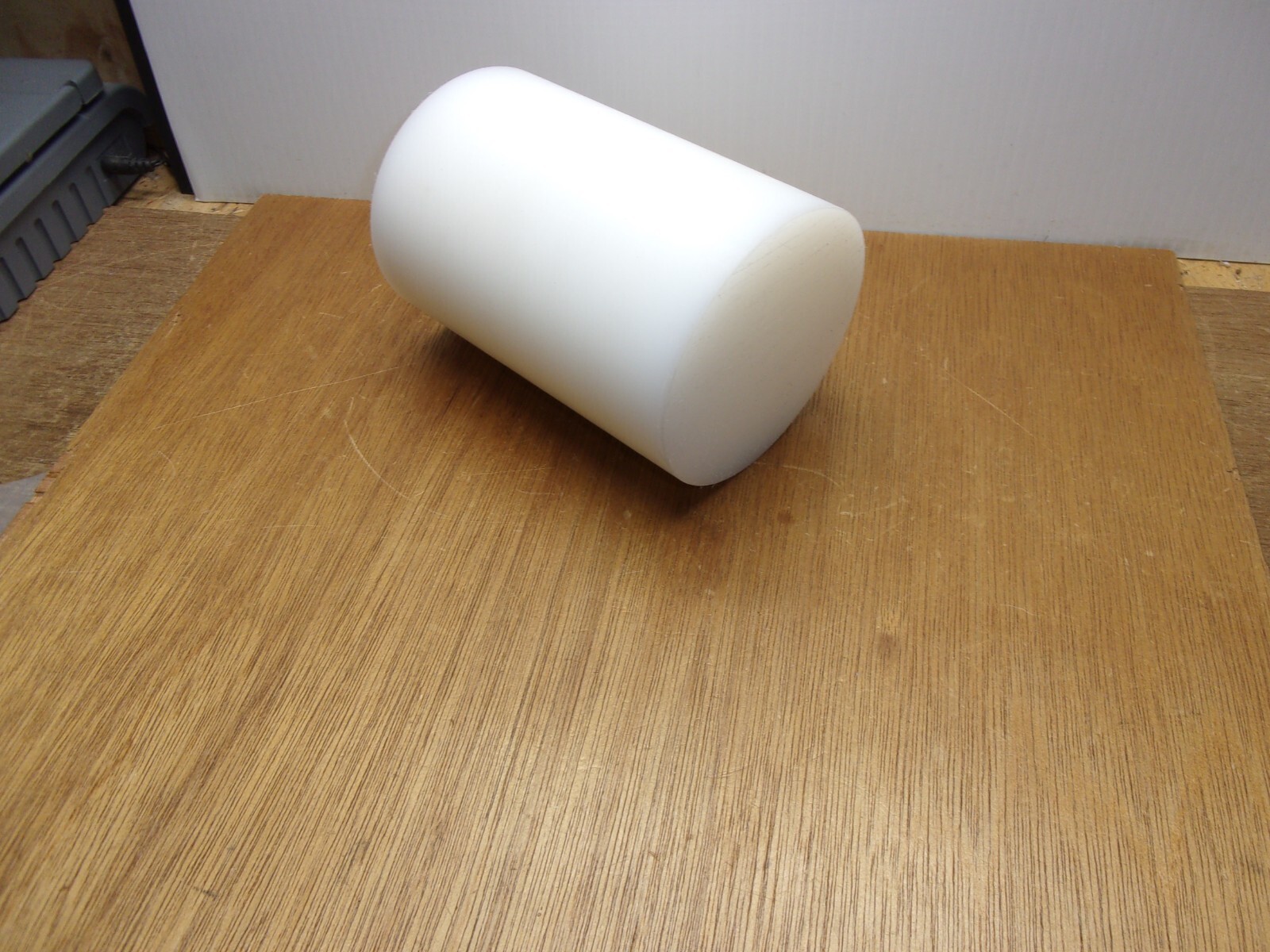 4" X 57/8" UHMW PE Polyethylene Plastic Round Rod Bar Stock Opaque