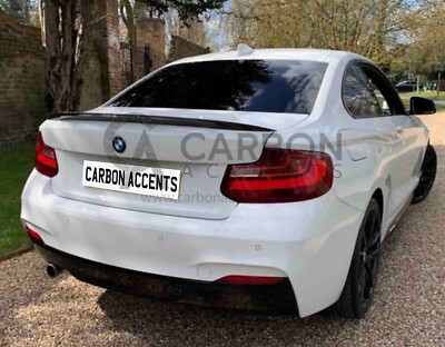 Heckspoiler BMW 2er F22 F23 schwarz glänzend ''Performance'' Spoilerlippe 14-20
