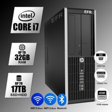 HP Desktop Computer PC i7, up to 32GB RAM, 17...