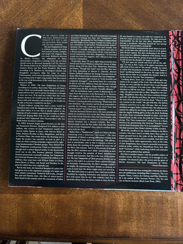 "The Last Temptation of Christ" Criterion Collection #352 Laserdisc - Picture 3 of 4