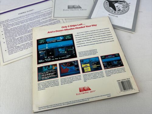 Vintage Strike Fleet by Electronic Arts for Apple IIe, Apple IIc, Apple IIGS - Picture 3 of 6