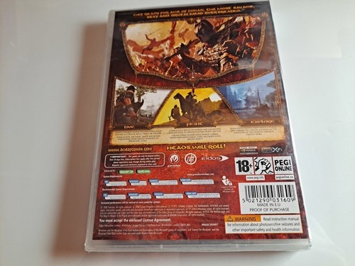 Age of Conan Hyborian Adventures (PC DVD) (New & Sealed) - Picture 2 of 2