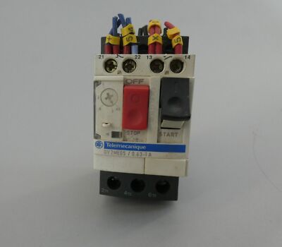 Telemecanique GV2ME05 Motor Circuit Breaker 0.63-1A