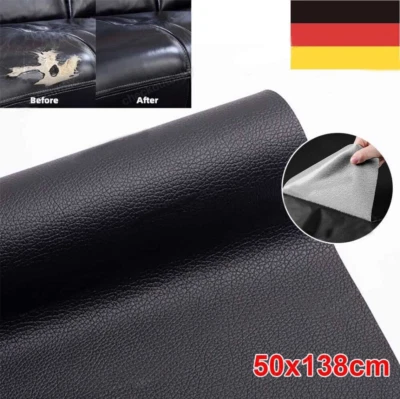 MARKENLOS Lederreparatur Kunstleder Flicken Selbstklebend Patch Sofa Autositze Reparatur⭐