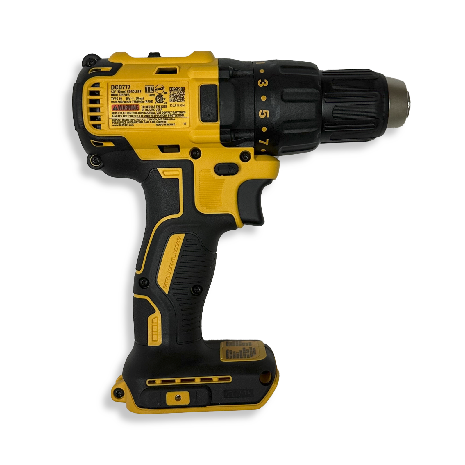 NEW DEWALT DCD777 20V 20 Volt Max 1/2" Compact 2Speed Brushless Drill