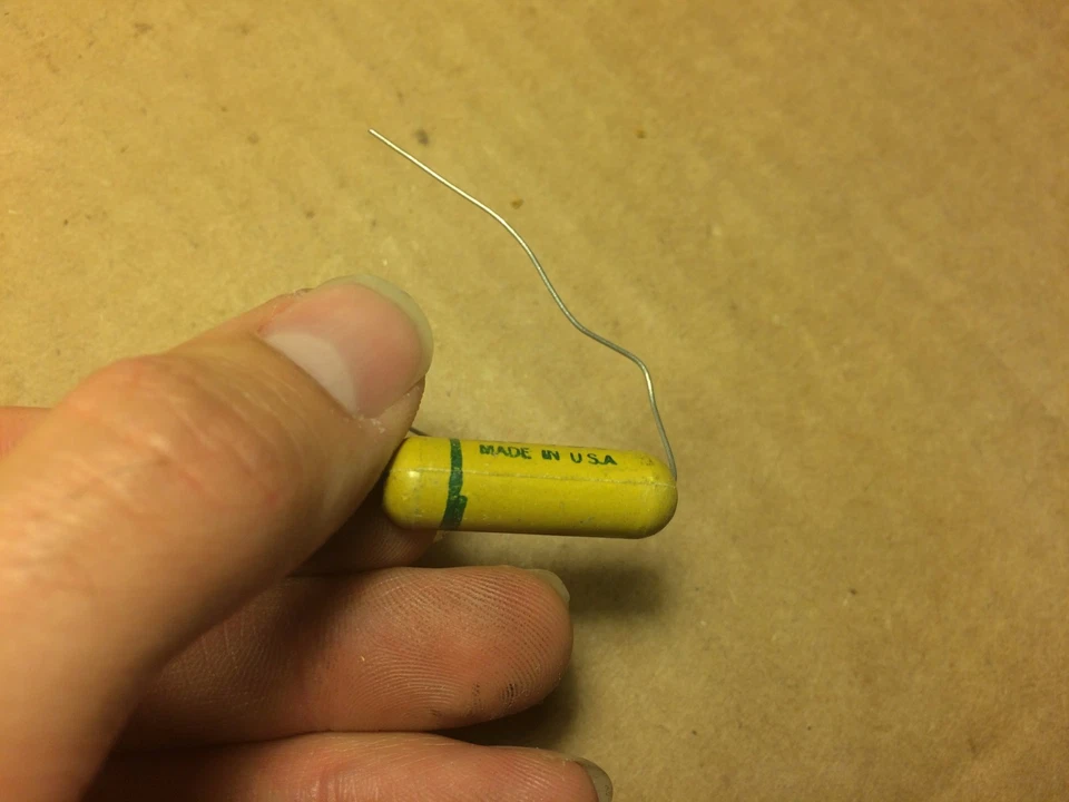 Nuevo de Lote Antiguo Astron .01 uf 600v Condensador Mostaza Guitarra Amplificador Tono Tapa (Cantidad Disponible) Foto 4 de 4