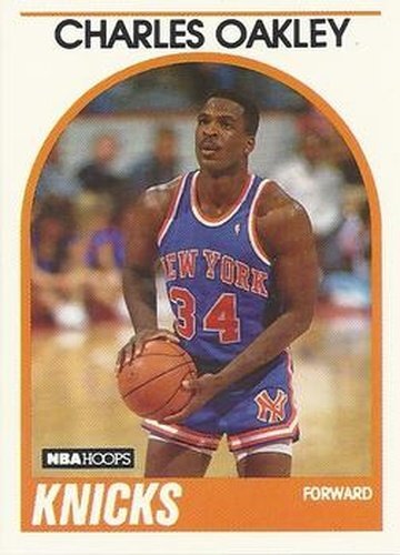 213 Charles Oakley - New York Knicks - 1989-90 Hoops Basketball | eBay