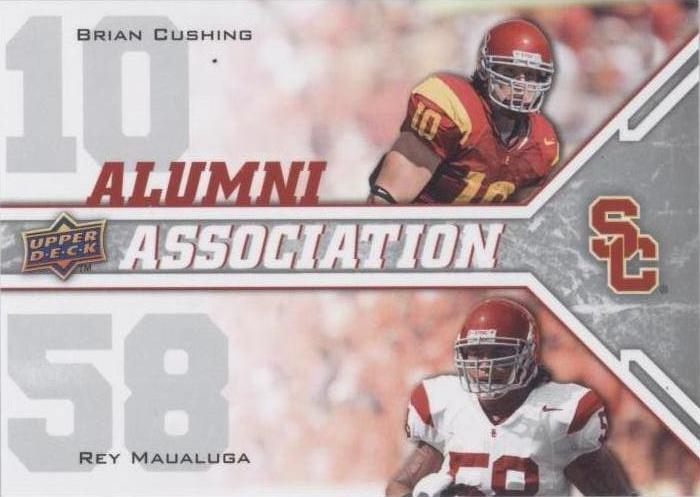 2009 Upper Deck Draft Edition Brian Cushing Rey Maualuga #245 - 1 of 2