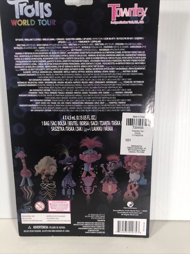 Balsamo lucidalabbra Trolls 4pk con custodia World Tour - Foto 4 di 10