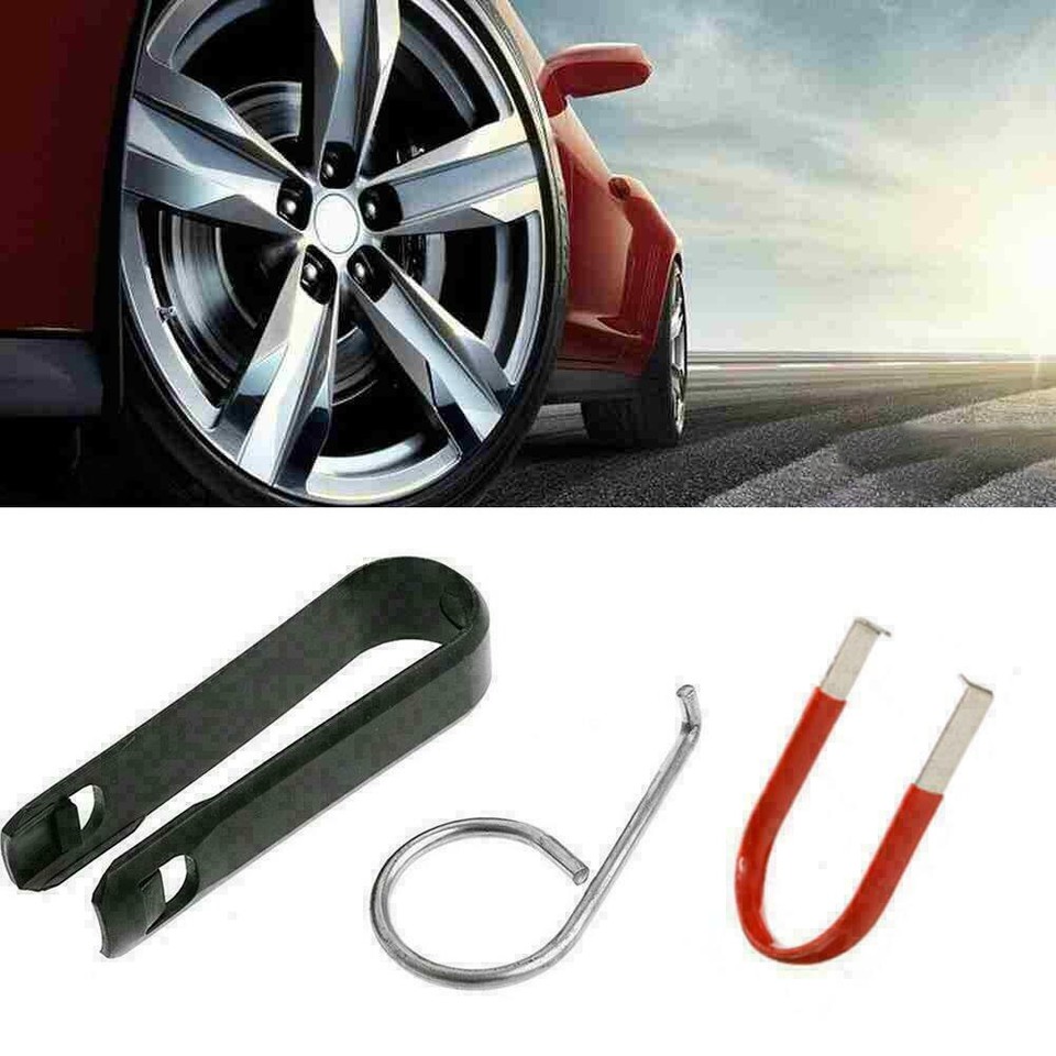 Sturdy Car Wheel Lug Bolt Nut Center Cap Remover Removal Tool Set (3PCS