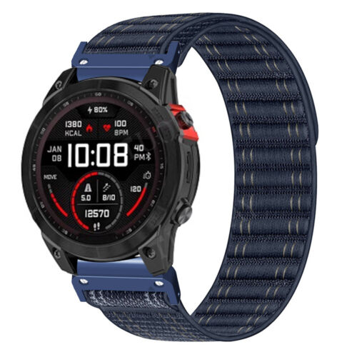 Nylon Watch Band Strap For Garmin Fenix 8 7 7X 6 6X 5 5X Tactix Epix Pro Enduro - Picture 4 of 40