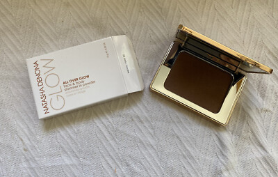 NATASHA DENONA All Over Glow Face & Body Shimmer in Powder 03 Dark NEW