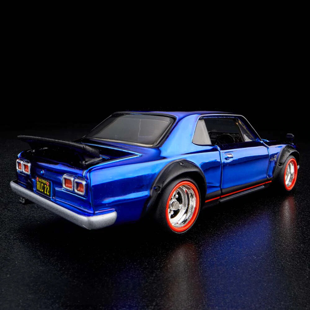 Hot Wheels RLC 1/64 - Nissan Skyline H/T 2000GT-R 1972 - Modèle Collector 2022 + Patch