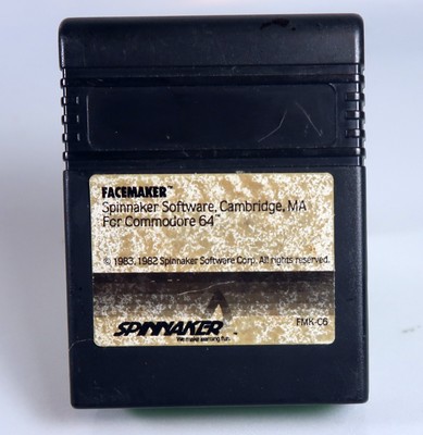 Commodore 64: FACEMAKER by Spinnaker Computer - TESTED & WORKS