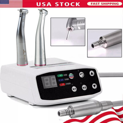 NSK Style Dental Brushless Electric Micro Motor / 1:5 Increasing Handpiece po