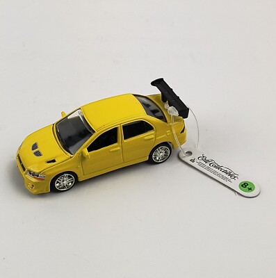 Fast & Furious Yellow Mitsubishi Lancer Evo VII 1:64 Ertl