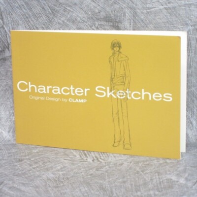 CODE GEASS Character Sketches 1 CLAMP Art Book Model Sheet 2007 Ltd ...