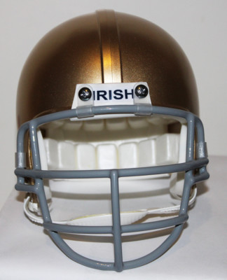 1987 Tim Brown Notre Dame Fighting Irish Heisman Custom Riddell