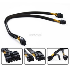 10pin to 6 8 pin Gpu Power Adapter Cable Cord for DELL R7515 and GPU 53cm