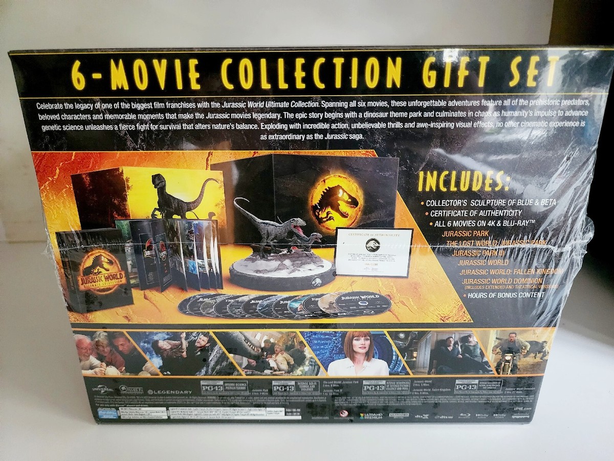 Amazon Prime Streaming Jurassic World Movies 7-Movie Jurassic