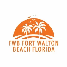 FWB FORT WALTON BEACH FLORIDA Car Laptop Wall Sticker Decal