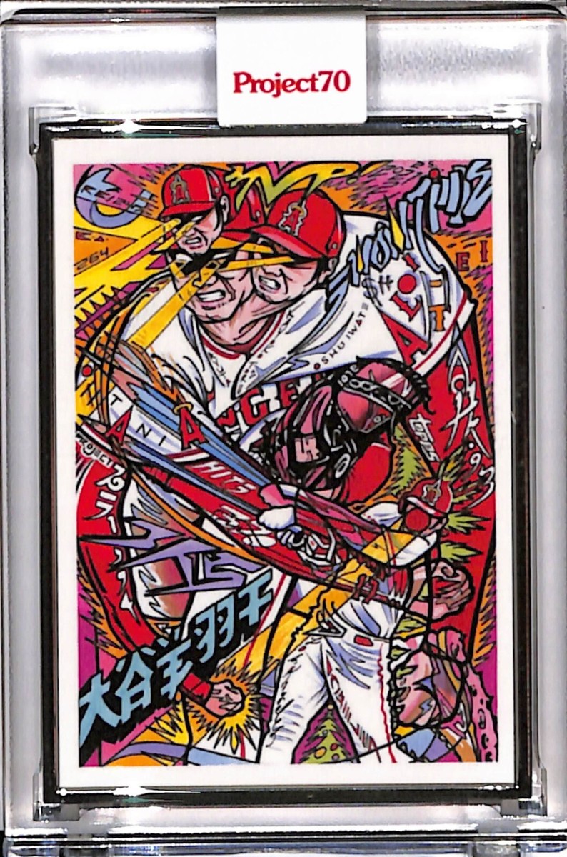 2021 TOPPS PROJECT 70 #778 SHOHEI OHTANI BY JK5 P70 AP SILVER
