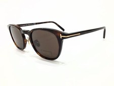 Tom Ford FT 0876 D 52E Dark Havana / Brown Lens Sunglasses 48mm New Authentic