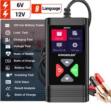 Kingbolen 6V-12V Car Load Battery Tester Digital Analyzer Diagnostic Tool LCD