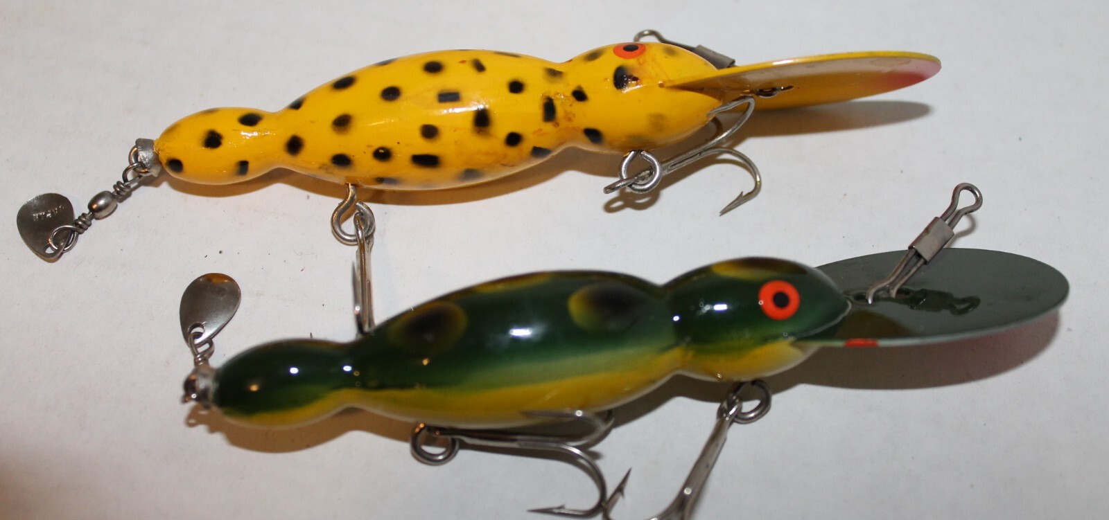 Group of Four Vintage Bomber Water Dog Fishing Lures eBay